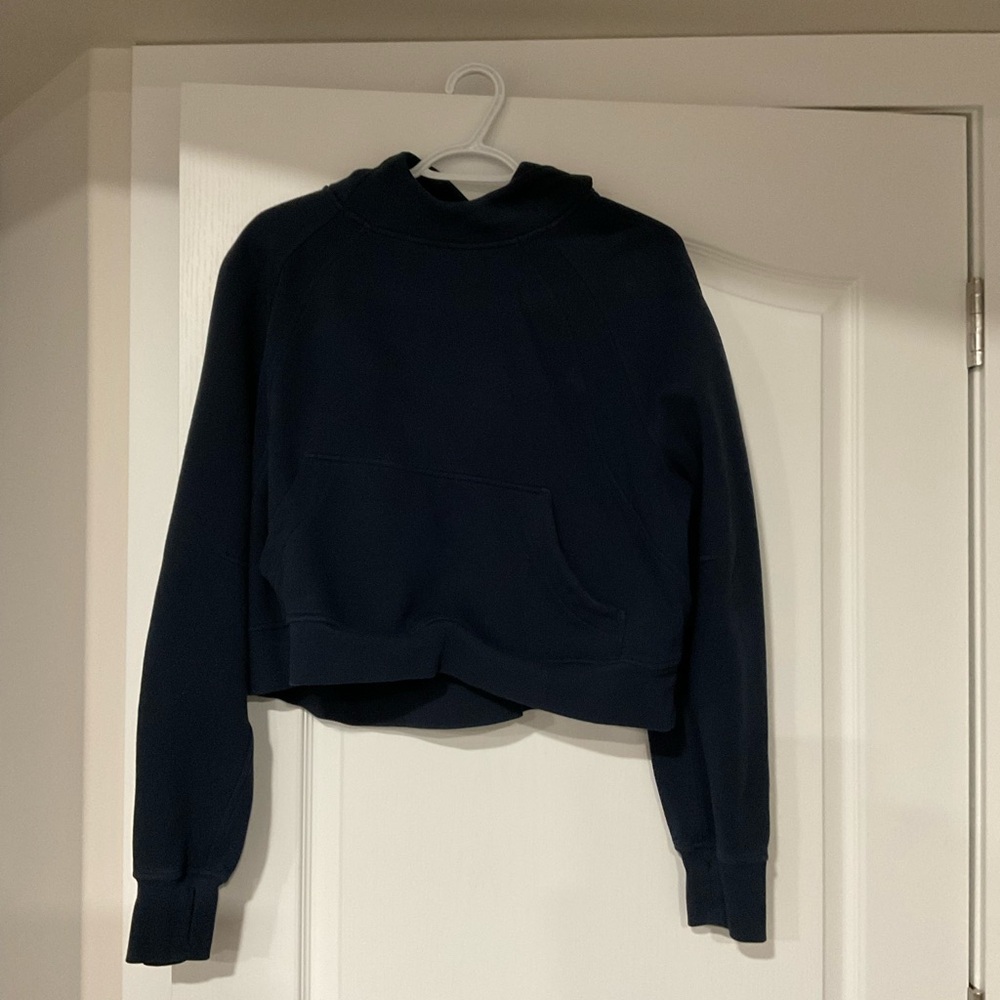 Lululemon cropped oversized scuba hoodie
